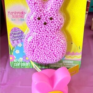 Peeps scented sensory foam and rubber ducky. NWT